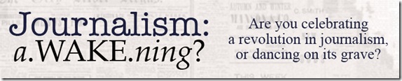 Get your Tix Now for the Journalism/Theatre Event of the Year